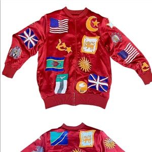 VTG FlyingColors MarilynDinsmore Reversible Jacket